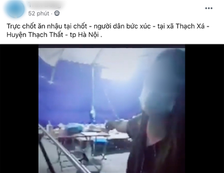 Tụ tập ăn đêm tại chốt kiểm soát dịch, nhóm cán bộ bị phạt 18 triệu đồng - Ảnh 2.