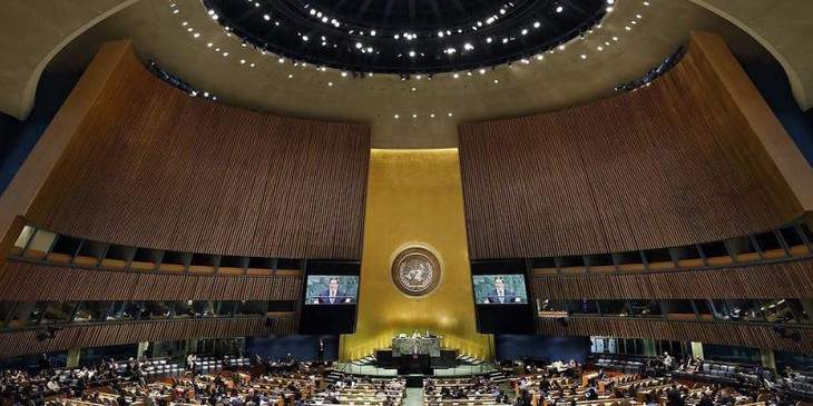 UNGA76: Những kỳ vọng trong thời điểm khó khăn của thế giới - Ảnh 1. UNGA76: Những kỳ vọng trong thời điểm khó khăn của thế giới - Ảnh 1.