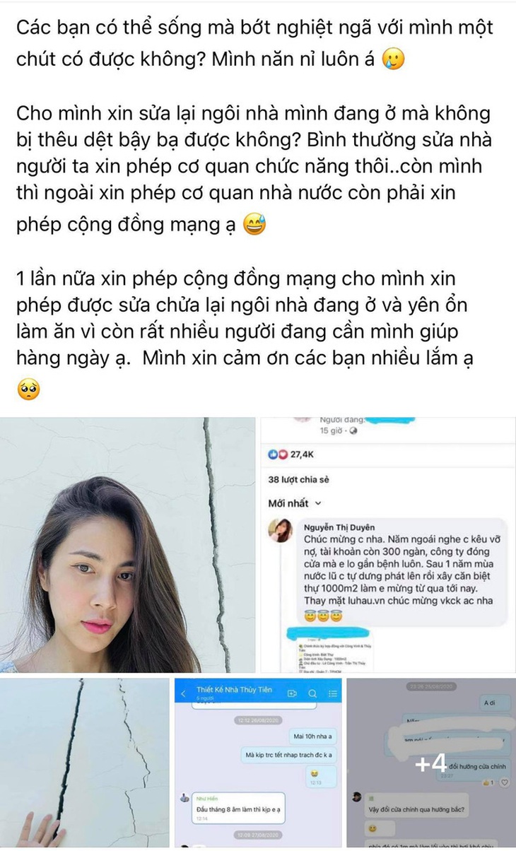 Thủy Tiên bức xúc vì bị tung tin vô căn cứ làm ảnh hưởng nghiêm trọng đến uy tín, tung cả bằng chứng để minh oan cho bản thân
