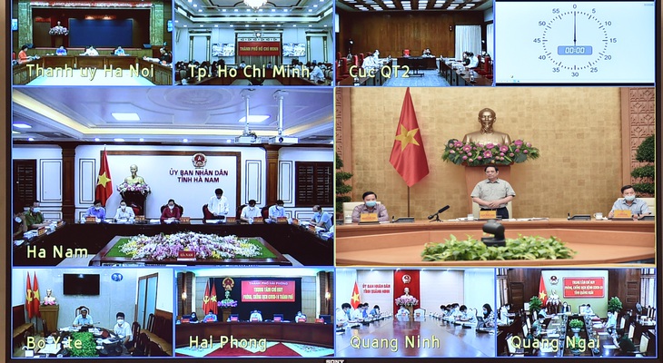 Thống nhất quan điểm chuyển trạng thái từ mục tiêu "không có COVID" sang thích ứng an toàn, linh hoạt - Ảnh 4. Thống nhất quan điểm chuyển trạng thái từ mục tiêu "không có COVID" sang thích ứng an toàn, linh hoạt - Ảnh 4.