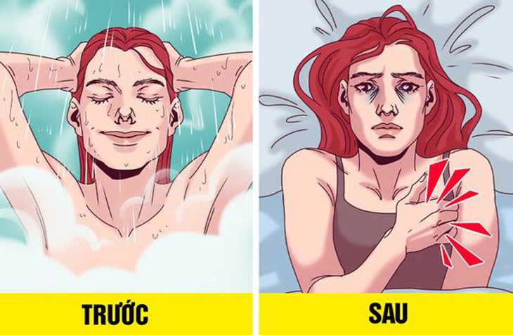 Tắm khuya và những hệ lụy với sức khỏe - Ảnh 3.
