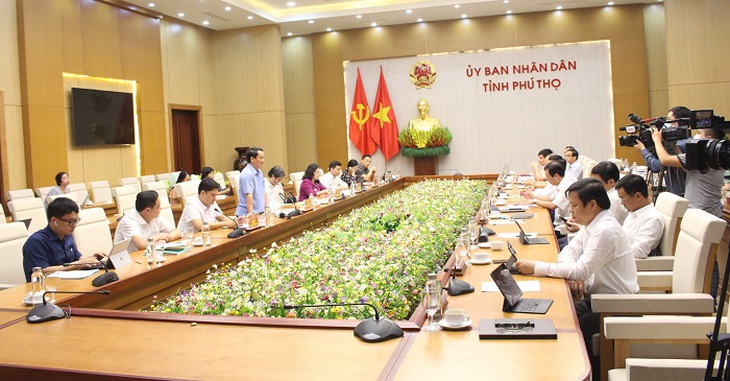 Ủy ban Dân tộc và Bộ Giáo dục và Đào tạo làm việc với tỉnh Phú Thọ, Thái Nguyên về Chương trình mục tiêu quốc gia phát triển kinh tế-xã hội vùng dân tộc thiểu số và miền núi - Ảnh 1. Ủy ban Dân tộc và Bộ Giáo dục và Đào tạo làm việc với tỉnh Phú Thọ, Thái Nguyên về Chương trình mục tiêu quốc gia phát triển kinh tế-xã hội vùng dân tộc thiểu số và miền núi - Ảnh 1.