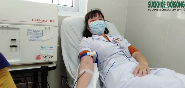 Những người đi "cho máu" giữa mùa dịch - Ảnh 9.