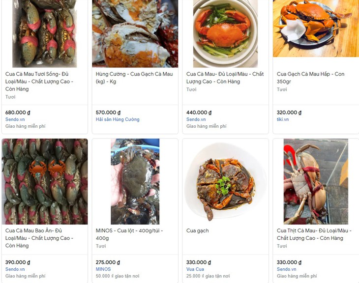 Giá cua Cà Mau rẻ hẳn mùa giãn cách, chỉ 200.000 đồng/kg bán ở chợ mạng bà nội trợ tranh thủ mua về - Ảnh 3.