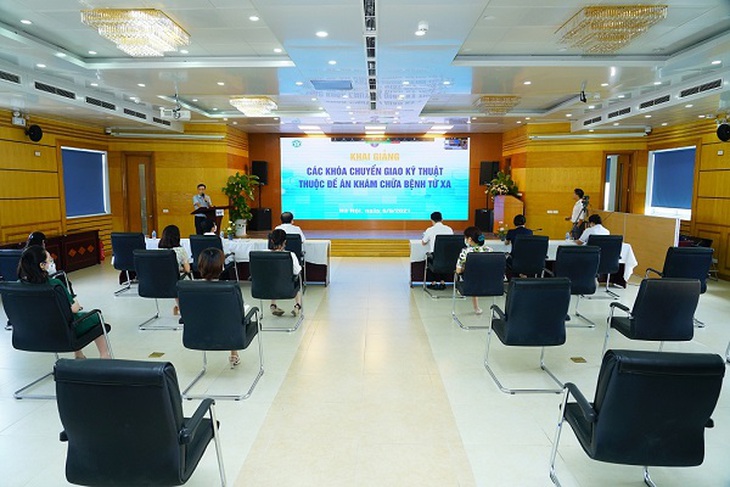 BV Bạch Mai khai giảng các khóa đào tạo chuyển giao kỹ thuật thuộc Đề án Khám chữa bệnh từ xa - Ảnh 1. BV Bạch Mai khai giảng các khóa đào tạo chuyển giao kỹ thuật thuộc Đề án Khám chữa bệnh từ xa - Ảnh 1.