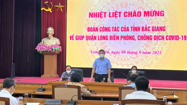 Đáp lại ân tình, Bắc Giang nhanh chóng cử hơn 800 nhân viên y tế hỗ trợ thủ đô chống dịch - Ảnh 4. Đáp lại ân tình, Bắc Giang nhanh chóng cử hơn 800 nhân viên y tế hỗ trợ thủ đô chống dịch - Ảnh 4.