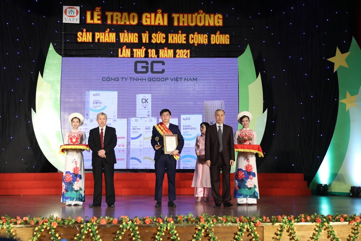 Gcoop Việt Nam vinh dự nhận giải thưởng "Sản phẩm vàng vì sức khỏe cộng đồng" - Ảnh 2.