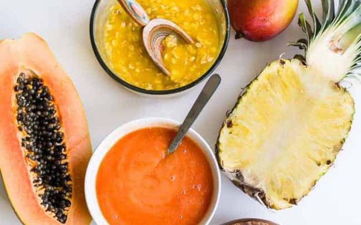 4 công thức tẩy tế bào chết trên da hiệu quả bằng trái cây nhiệt đới
