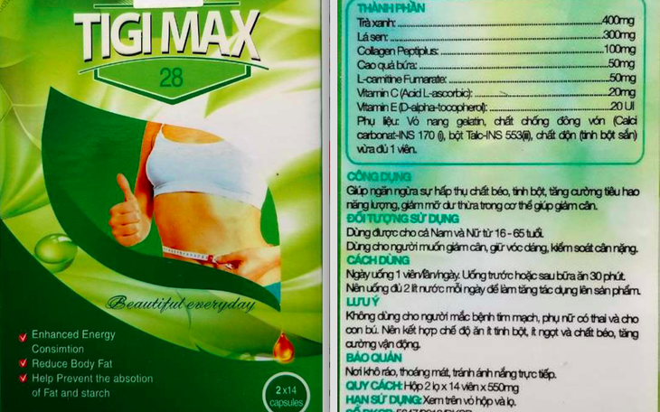 Chỉ 1 tuần, 3 sản phẩm giúp giảm cân bị cảnh báo phát hiện có chất cấm Sibutramine