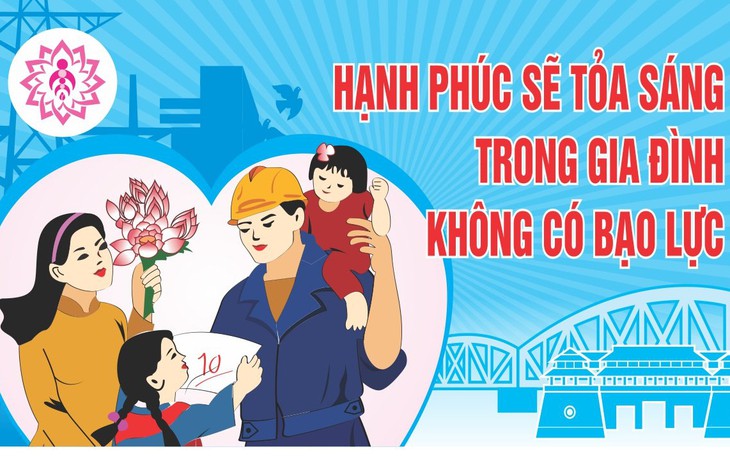 Giảm tác hại của bạo lực gia đình, nhất là với phụ nữ, người yếu thế, trẻ em