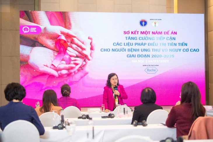 Thành công bước đầu của đề án tăng cường tiếp cận liệu pháp điều trị ung thư vú - Ảnh 2. Thành công bước đầu của đề án tăng cường tiếp cận liệu pháp điều trị ung thư vú - Ảnh 2.
