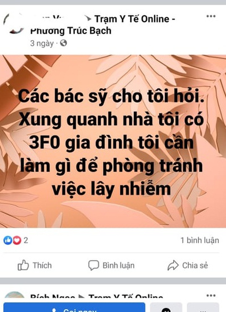Hơn 1000 lượt tương tác sau một tuần thành lập trạm y tế online đầu tiên ở Hà Nội - Ảnh 3.