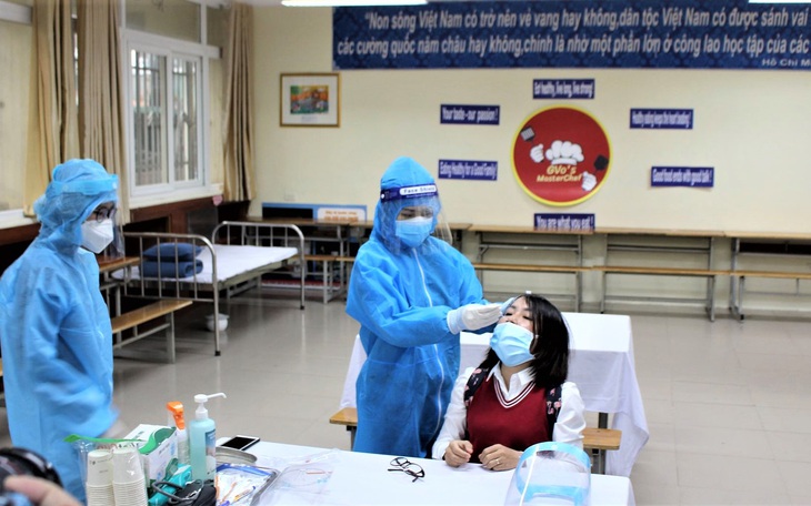 Hà Nội diễn tập đón học sinh trở lại trường sau Tết