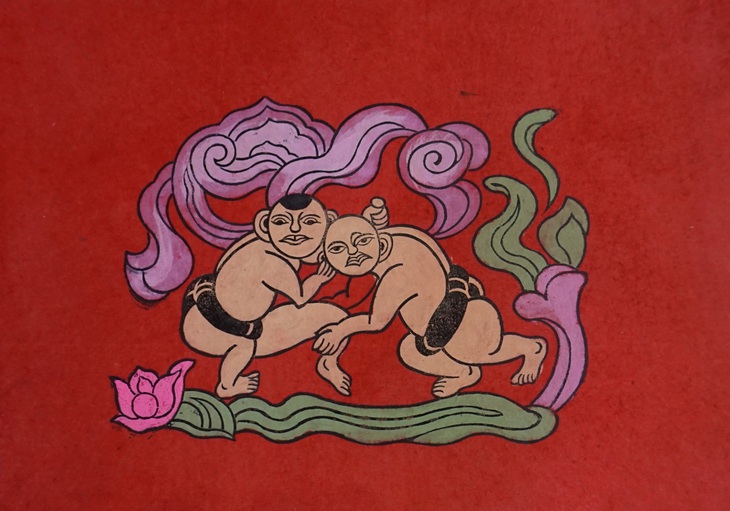 Tranh Kim Hoàng còn mãi vàng son - Ảnh 8.