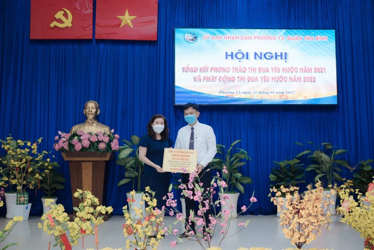 BVTM Gangwhoo chăm lo các gia đình chính sách, hộ nghèo đón Xuân 2022 - Ảnh 1.