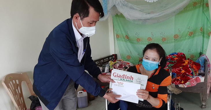 Những tấm lòng hảo tâm đến với người phụ nữ bị bại liệt suốt 20 năm