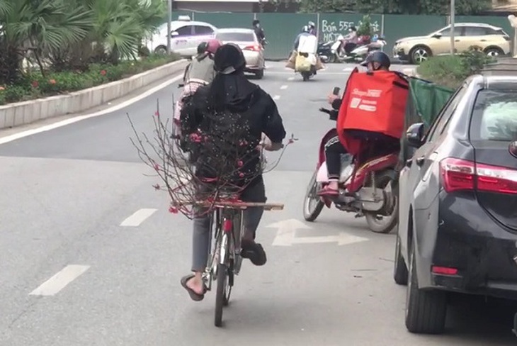 Sắc Tết rực rỡ, náo nhiệt tại “đường hoa” qui mô nhất Hà Nội - Ảnh 10.
