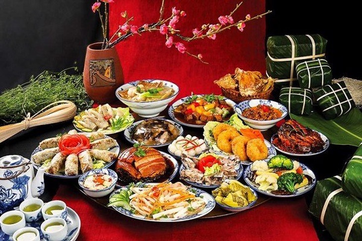 Khám phá mâm cỗ Tết 3 miền - Ảnh 4.