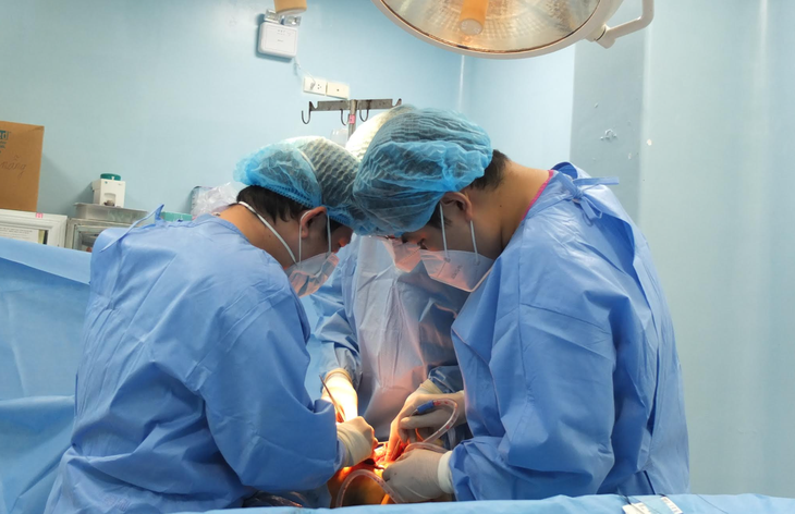 Dùng màng ngoài tim bò cứu người bệnh viêm thủng động mạch chủ - Ảnh 1.