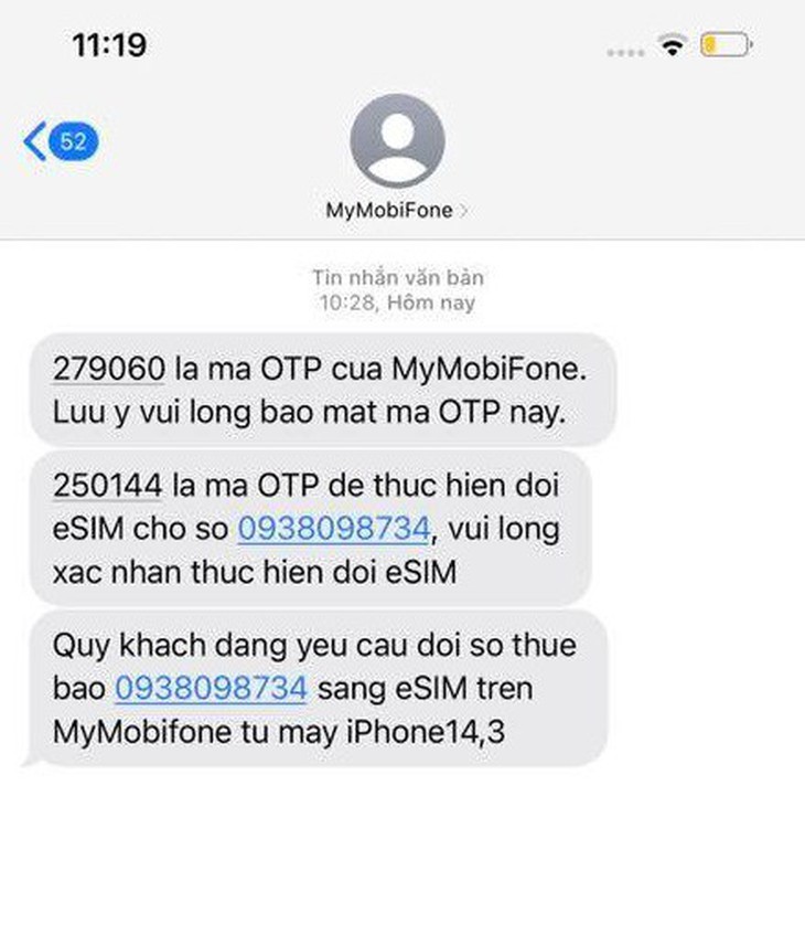 Cảnh báo hình thức lừa đảo mới: Lừa nâng cấp sim điện thoại để đánh cắp tài khoản ngân hàng  - Ảnh 2.