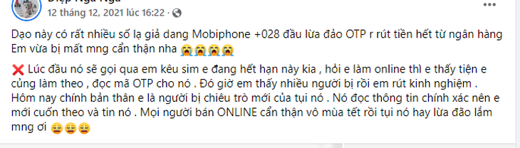 Cảnh báo hình thức lừa đảo mới: Lừa nâng cấp sim điện thoại để đánh cắp tài khoản ngân hàng  - Ảnh 5.