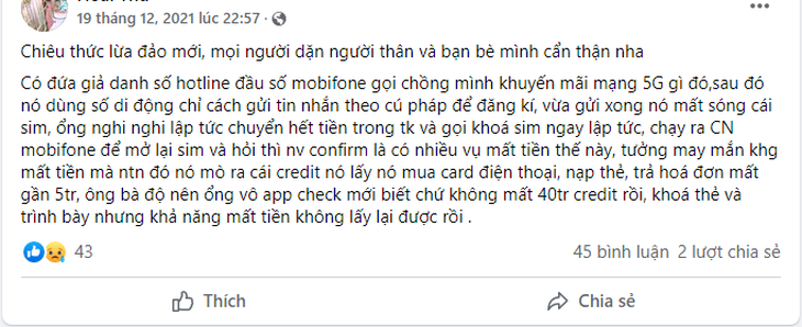 Cảnh báo hình thức lừa đảo mới: Lừa nâng cấp sim điện thoại để đánh cắp tài khoản ngân hàng  - Ảnh 3.