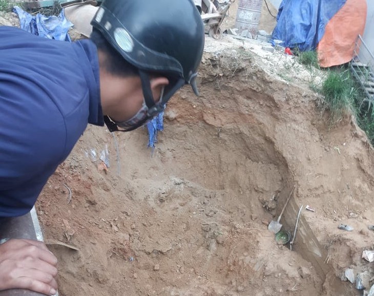 Hà Giang: 2 anh em bị đất đá vùi lấp trong lúc đổ kè bê tông làm nền nhà - Ảnh 1. Hà Giang: 2 anh em bị đất đá vùi lấp trong lúc đổ kè bê tông làm nền nhà - Ảnh 1.