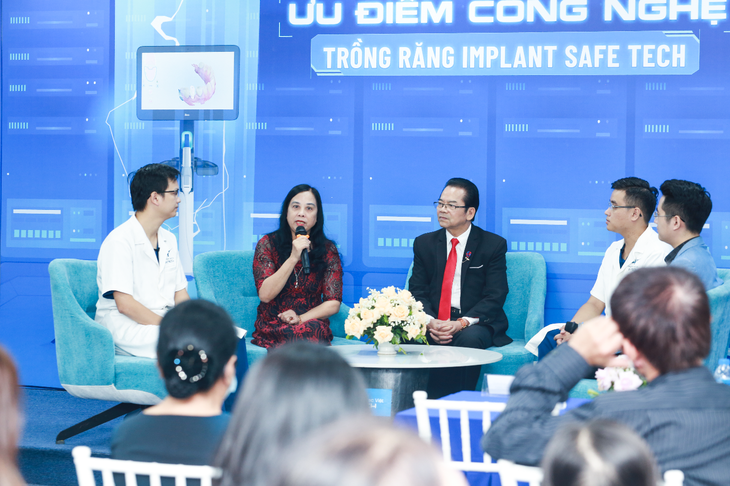 Tọa đàm "Ưu điểm của công nghệ trồng răng implant Safe-tech" - Ảnh 2.