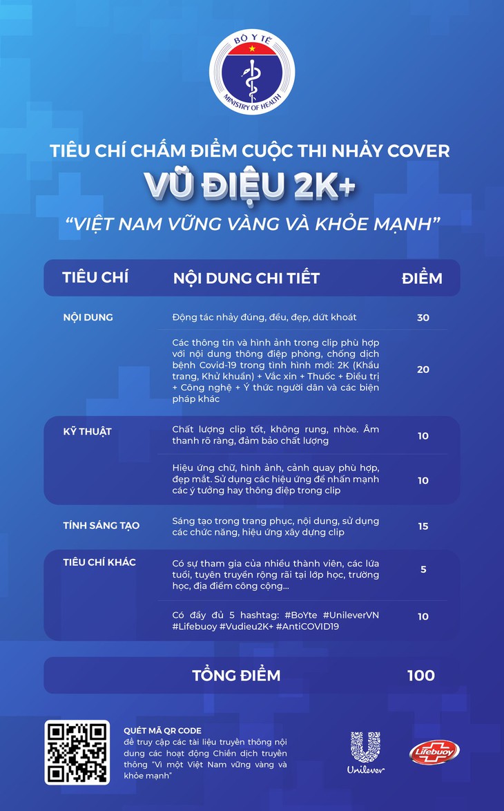 Bộ Y tế phát động cuộc thi nhảy cover "Vì một Việt Nam vững vàng và khỏe mạnh" trên Tiktok - Ảnh 3.