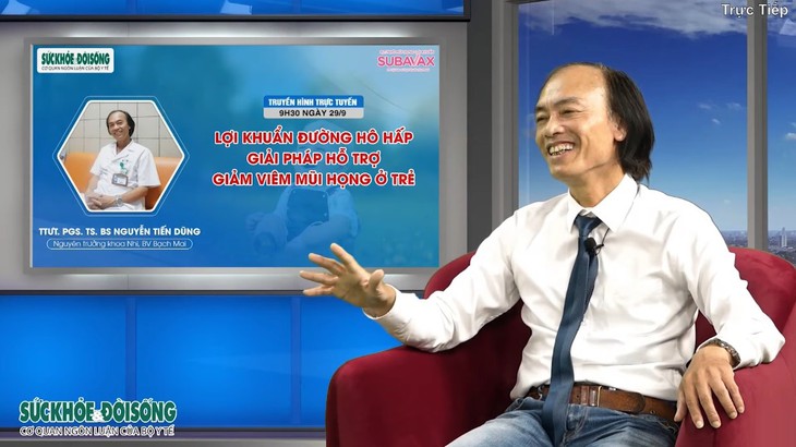 Chuyên gia hướng dẫn cách hỗ trợ giảm triệu chứng viêm mũi họng cho trẻ - Ảnh 1. Chuyên gia hướng dẫn cách hỗ trợ giảm triệu chứng viêm mũi họng cho trẻ - Ảnh 1.