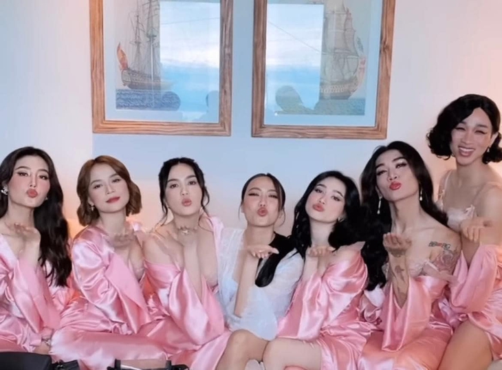 Lễ cưới Anh Tú - Diệu Nhi: Dàn phù dâu khiến dân mạng cười “nghiêng ngả” - Ảnh 3.