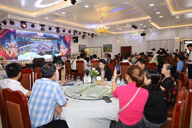 Lễ mở bán dự án khu đô thị Sao Mai - Ảnh 1.