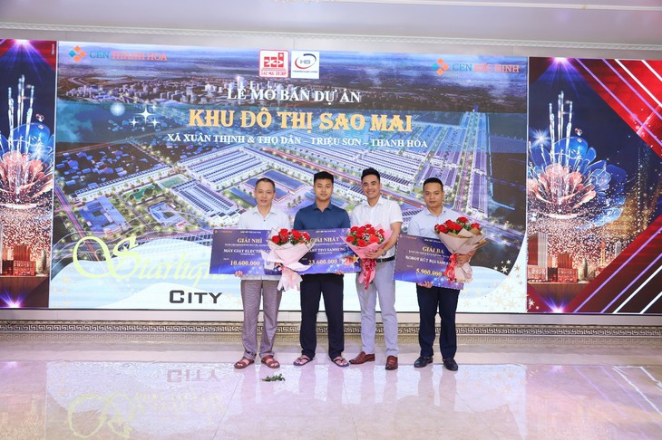 Lễ mở bán dự án khu đô thị Sao Mai - Ảnh 4.