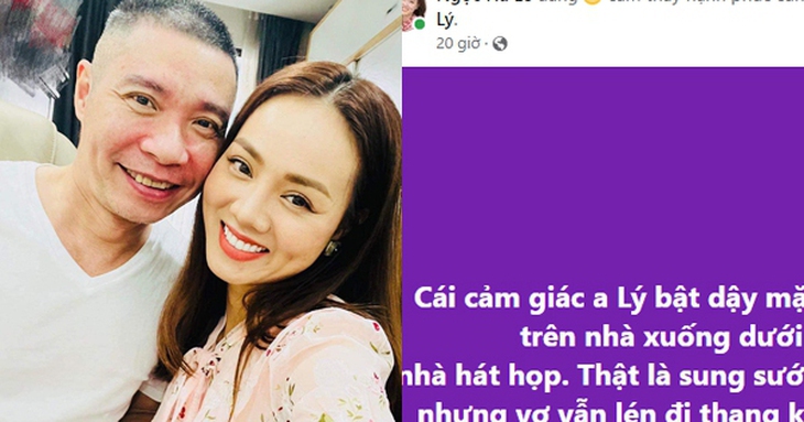 Vợ NSND Công Lý chia sẻ tin vui về chồng