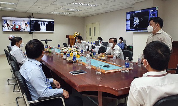 Hội chẩn từ xa nâng cao năng lực khám, chữa bệnh - Ảnh 1. Hội chẩn từ xa nâng cao năng lực khám, chữa bệnh - Ảnh 1.