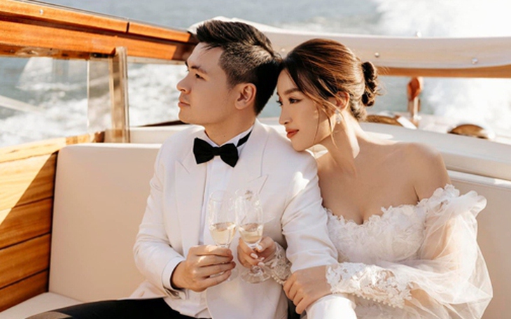 Chồng sắp cưới cho Hoa hậu Đỗ Mỹ Linh cảm giác hạnh phúc và bình yên