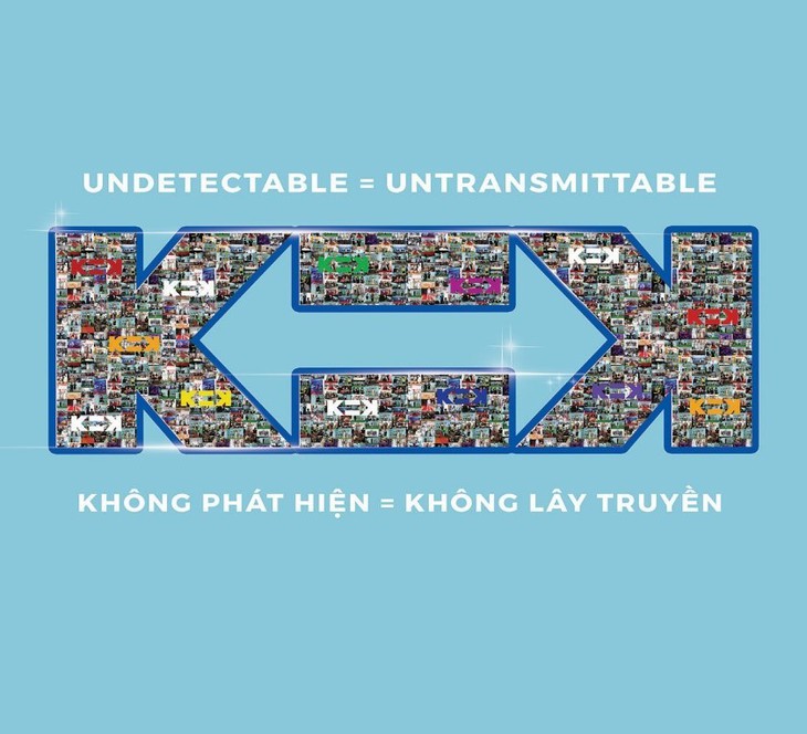 'Không phát hiện = không lây truyền' giúp người nhiễm HIV tự tin hòa nhập cộng đồng - Ảnh 4. 'Không phát hiện = không lây truyền' giúp người nhiễm HIV tự tin hòa nhập cộng đồng - Ảnh 4.