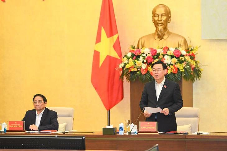Hội nghị Đảng đoàn Quốc hội và Ban Cán sự Đảng Chính phủ về chuẩn bị Kỳ họp thứ tư, Quốc hội khóa XV - Ảnh 5.