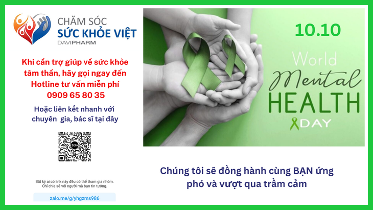 Chăm sóc sức khỏe Việt - Chiến lược và kế hoạch tự điều trị và phục hồi khi có rối loạn sức khỏe tâm thần - Ảnh 2. Chăm sóc sức khỏe Việt - Chiến lược và kế hoạch tự điều trị và phục hồi khi có rối loạn sức khỏe tâm thần - Ảnh 2.