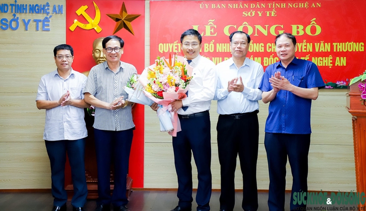 Sở Y tế Nghệ An có thêm Phó Giám đốc. - Ảnh 3. Sở Y tế Nghệ An có thêm Phó Giám đốc. - Ảnh 3.