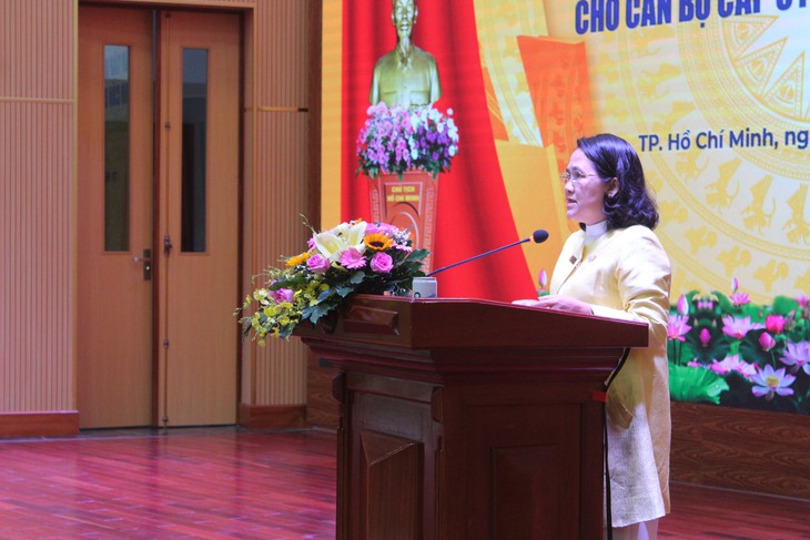 Hơn 300 cán bộ cấp ủy Khối cơ sở Bộ Y tế tại TP.HCM được tập huấn nghiệp vụ công tác Đảng - Ảnh 5. Hơn 300 cán bộ cấp ủy Khối cơ sở Bộ Y tế tại TP.HCM được tập huấn nghiệp vụ công tác Đảng - Ảnh 5.