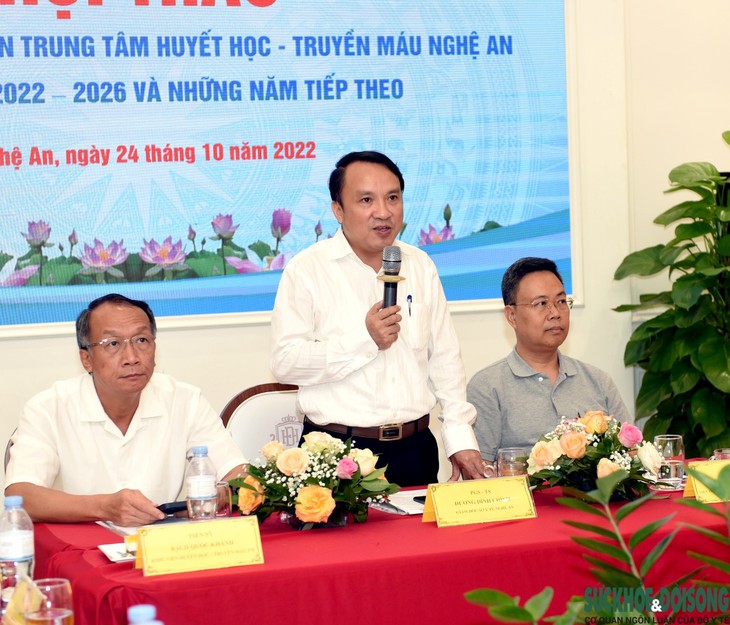 Nghệ An: Phấn đấu trở thành Trung tâm Huyết học - Truyền máu của khu vực Bắc Trung bộ - Ảnh 1.