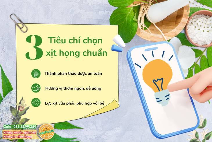 3 tiêu chí chọn xịt họng giúp con tránh xa bệnh hô hấp lúc giao mùa 2022 - Ảnh 1.