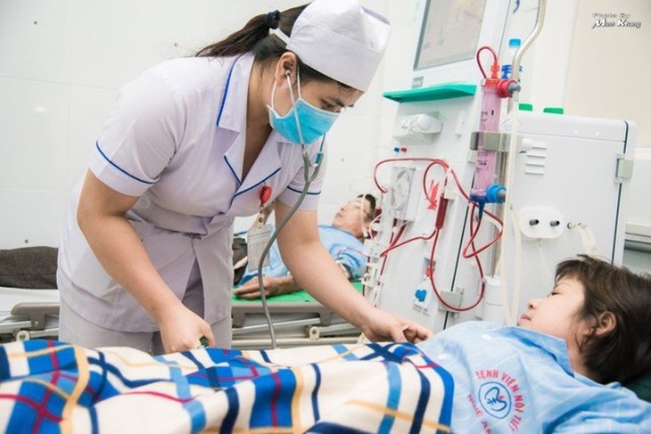 Điều dưỡng Bệnh viện Nội tiết Nghệ An làm theo lời Bác - Ảnh 1. Điều dưỡng Bệnh viện Nội tiết Nghệ An làm theo lời Bác - Ảnh 1.