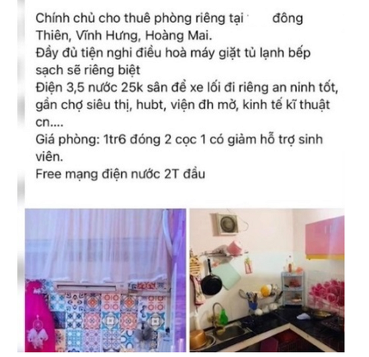 Giả danh chính chủ cho thuê trọ, thủ đoạn mới của đối tượng lừa đảo - Ảnh 2.