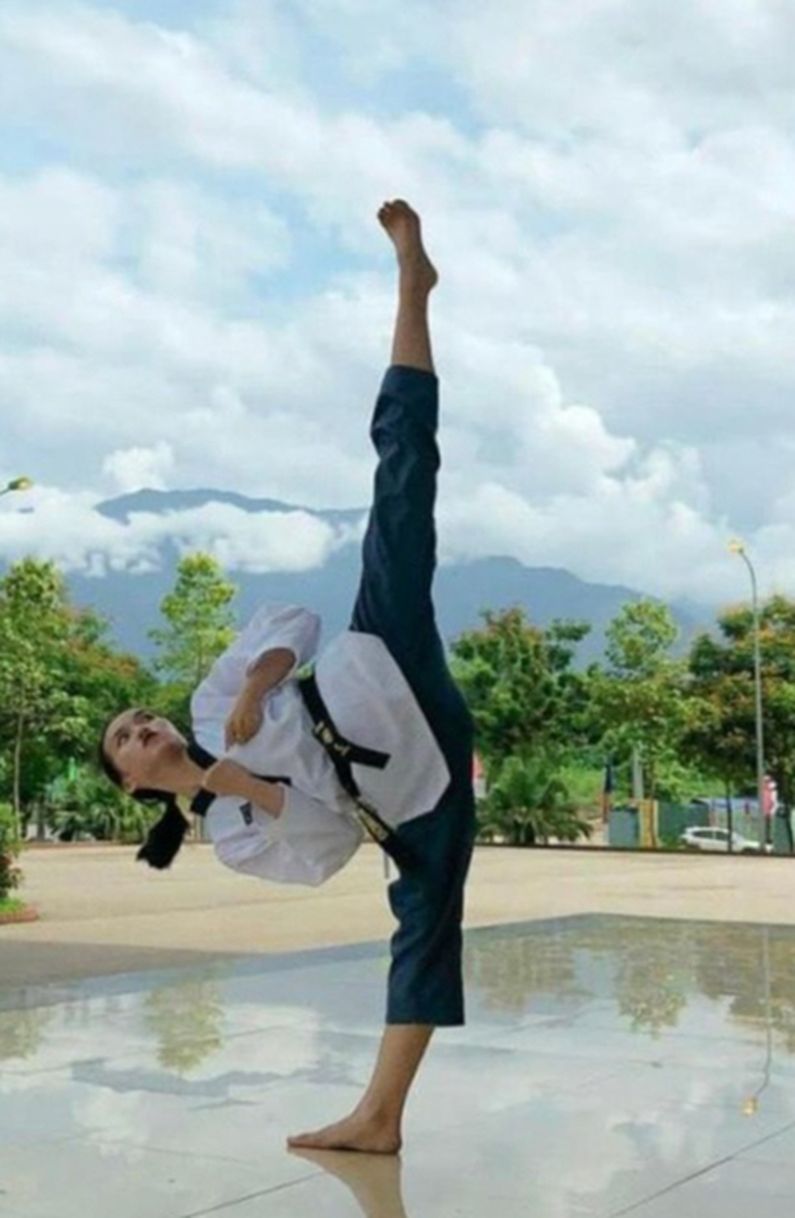 Kiện tướng taekwondo gây chú ý tại Hoa hậu Việt Nam 2022 là ai? - Ảnh 3. Kiện tướng taekwondo gây chú ý tại Hoa hậu Việt Nam 2022 là ai? - Ảnh 3.