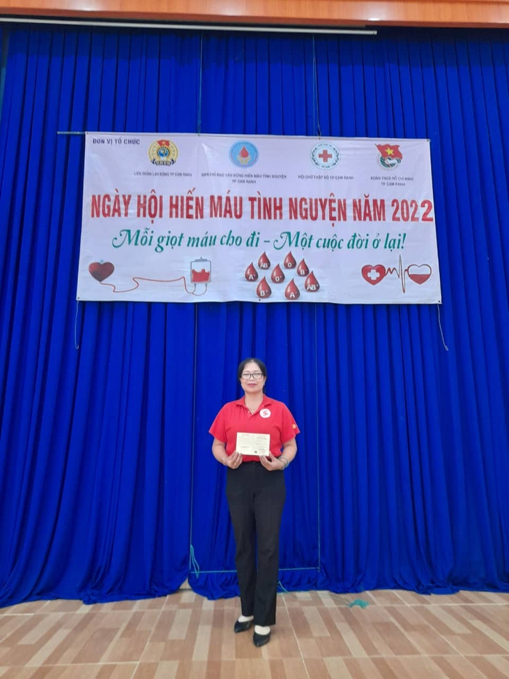 Người phụ nữ có 101 lần hiến máu tình nguyện  - Ảnh 3.