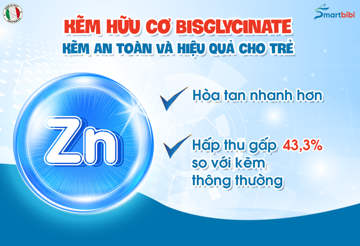 Những điều cần biết về kẽm chelate hữu cơ bisglycinate - Ảnh 2.