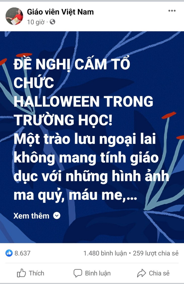 Tổ chức halloween trong trường học: nên hay không? - Ảnh 1.