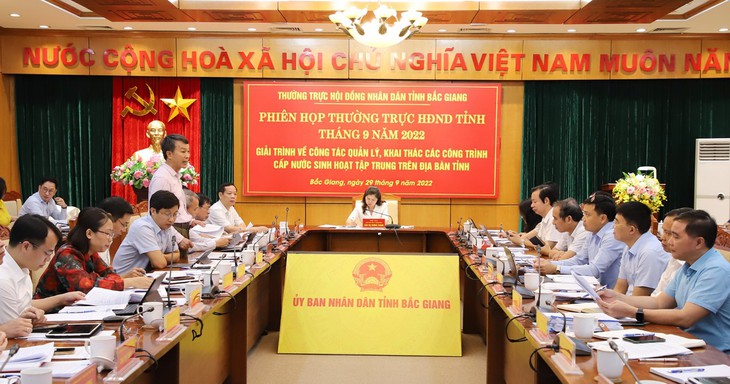 Bắc Giang: Nhiều hạn chế trong việc quản lý, khai thác và kinh doanh các công trình cấp nước sinh hoạt tập trung - Ảnh 1.